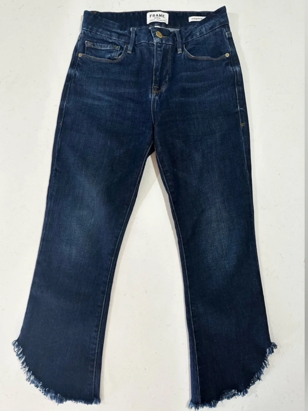 Frame Le Crop Mini Boot With Frayed Hem - Size 26 - Picture 4 of 10